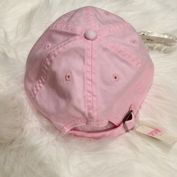 Bling Swarovski Crystal VS Pink Baseball Ball Cap - Picture 3 of 4